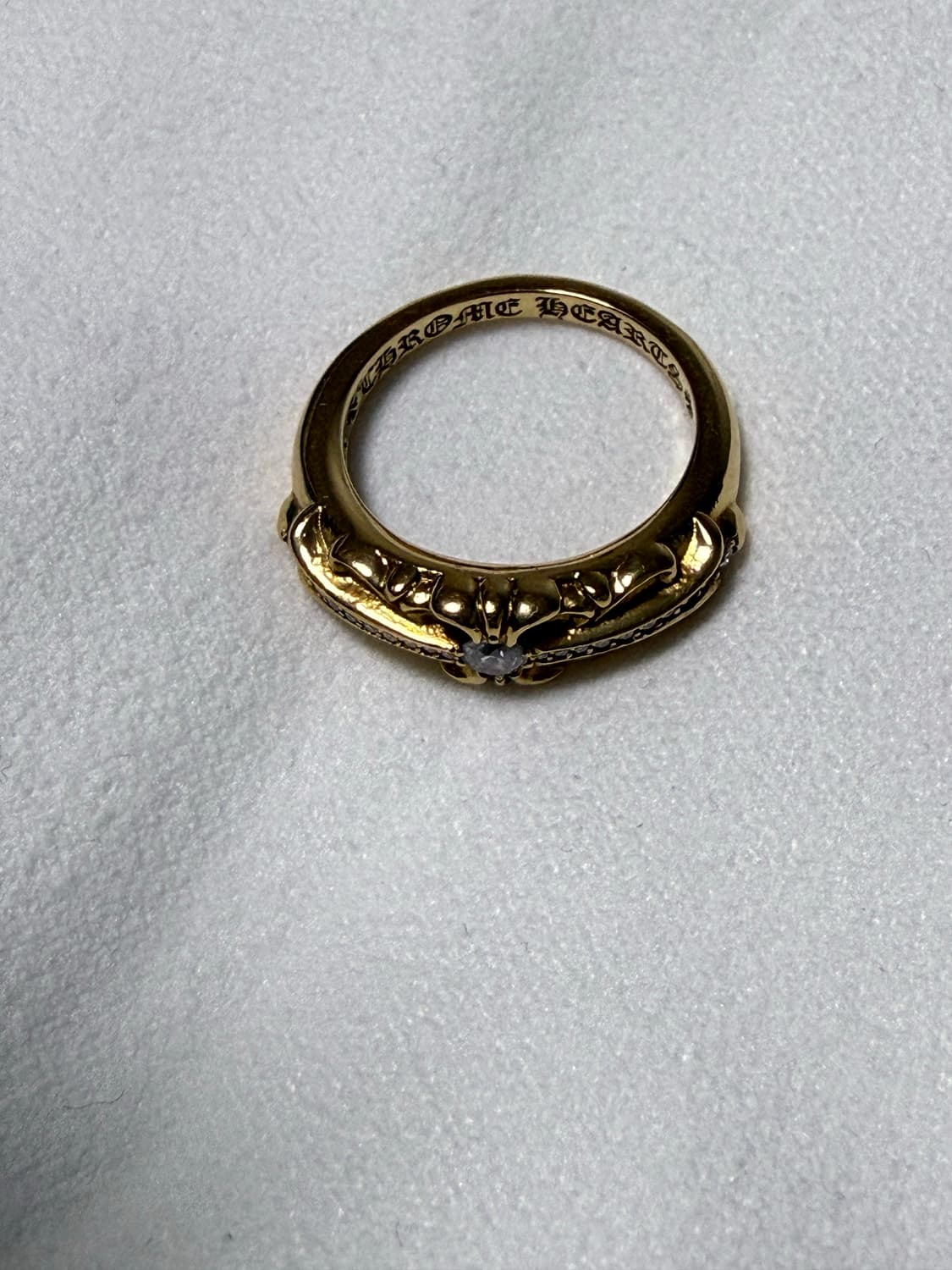 크롬하츠 22k 베이비플로랄 다이아 us6.5 오리지널 상품이미지6