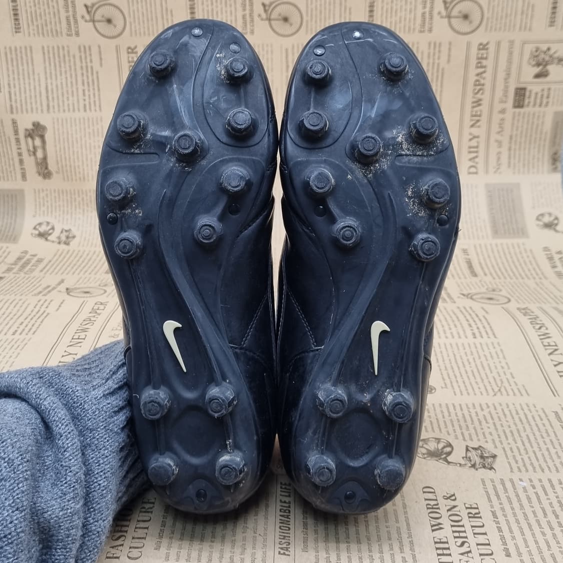 나이키 티엠포 레더 축구화 블랙 265 상품이미지3