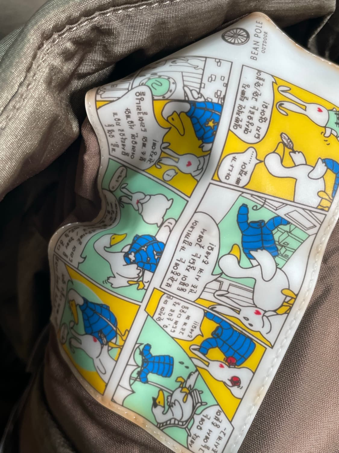 빈폴 패딩 카키 상품이미지3