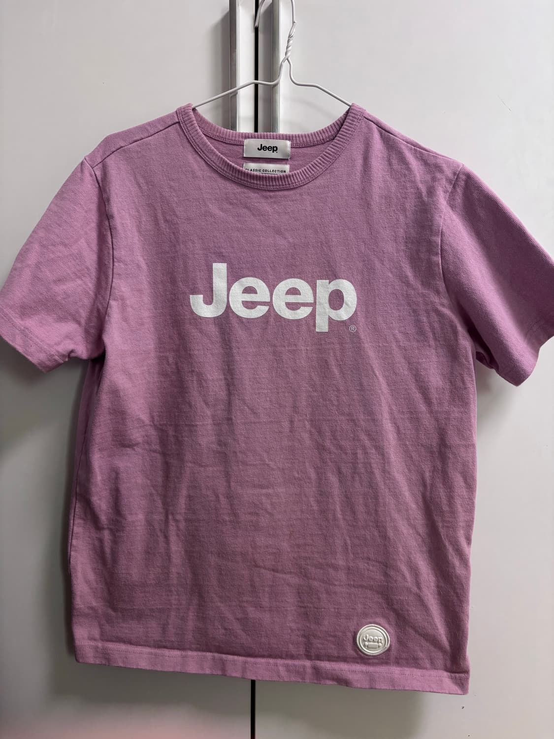 Jeep 반팔티 핑크 상품이미지1