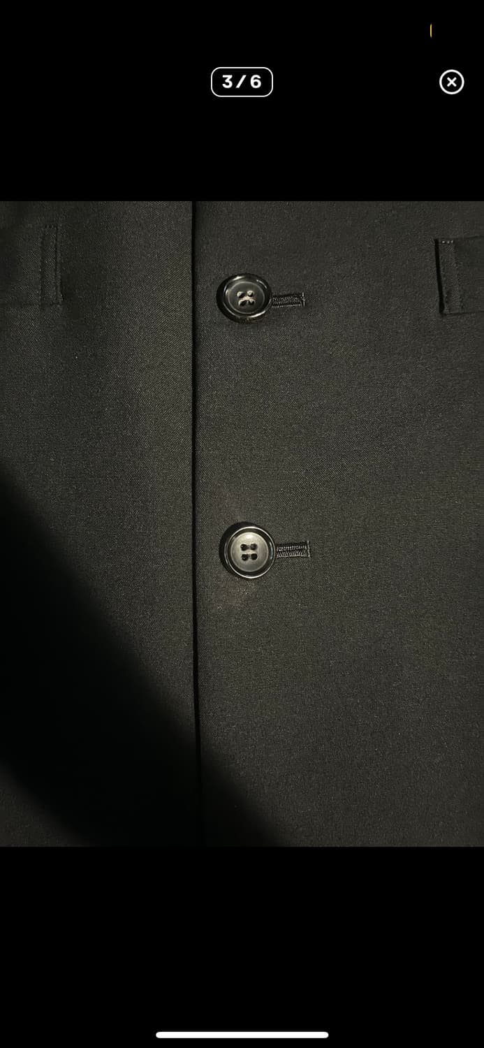 Comme des garcons 테일러드 스탠카라 코트 자켓 상품이미지4