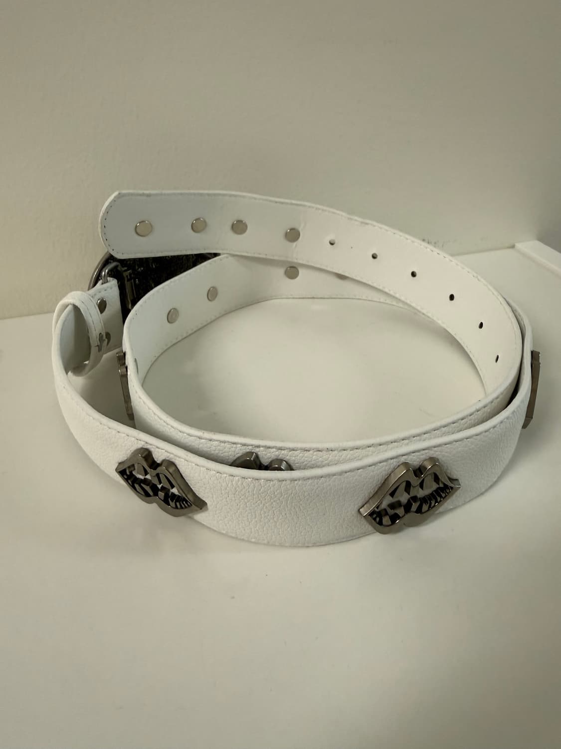 B.access white lip belt 상품이미지3
