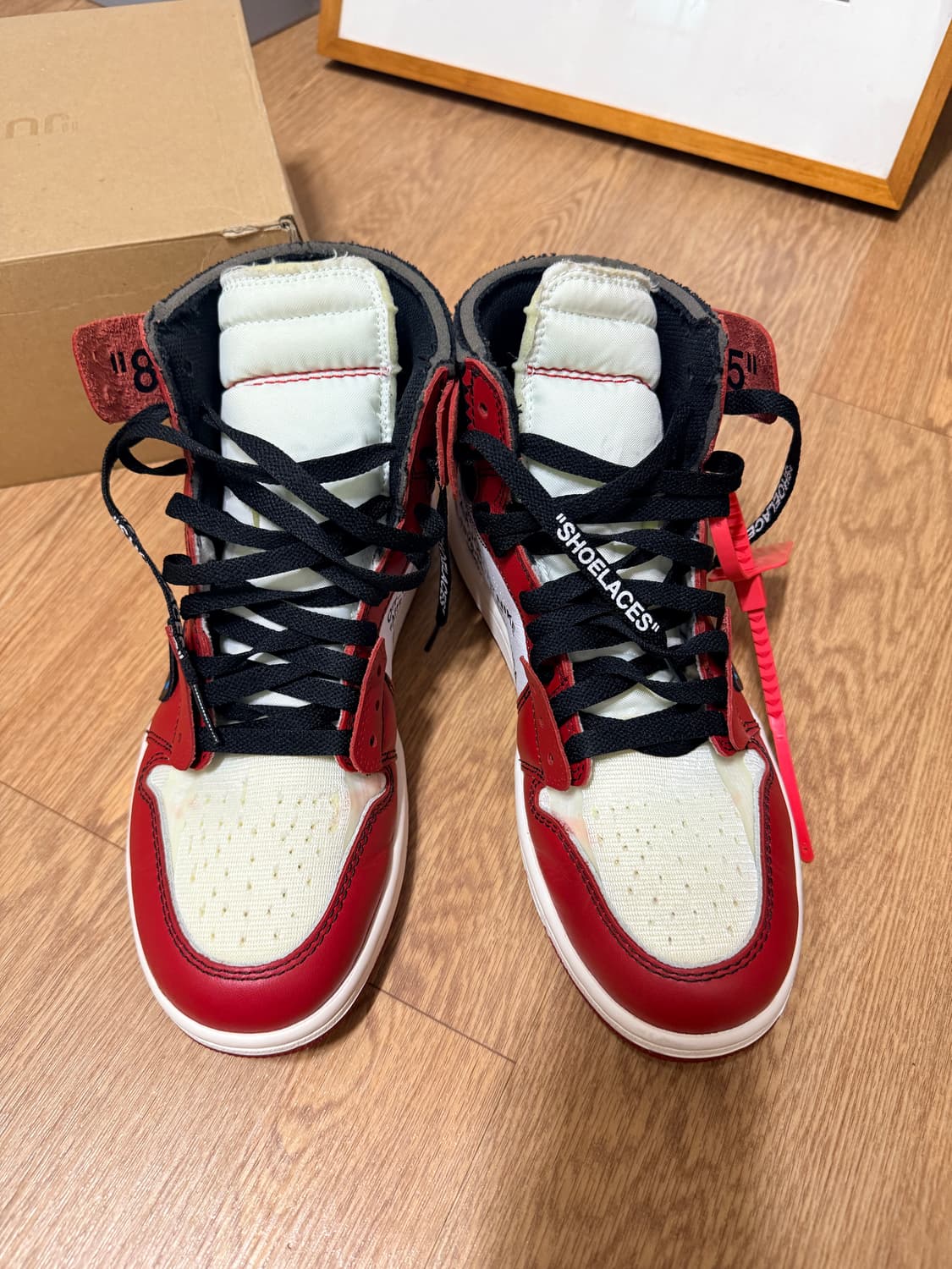 [260] 조던 1 x 오프화이트 레트로 하이 시카고 더 텐 상품이미지7