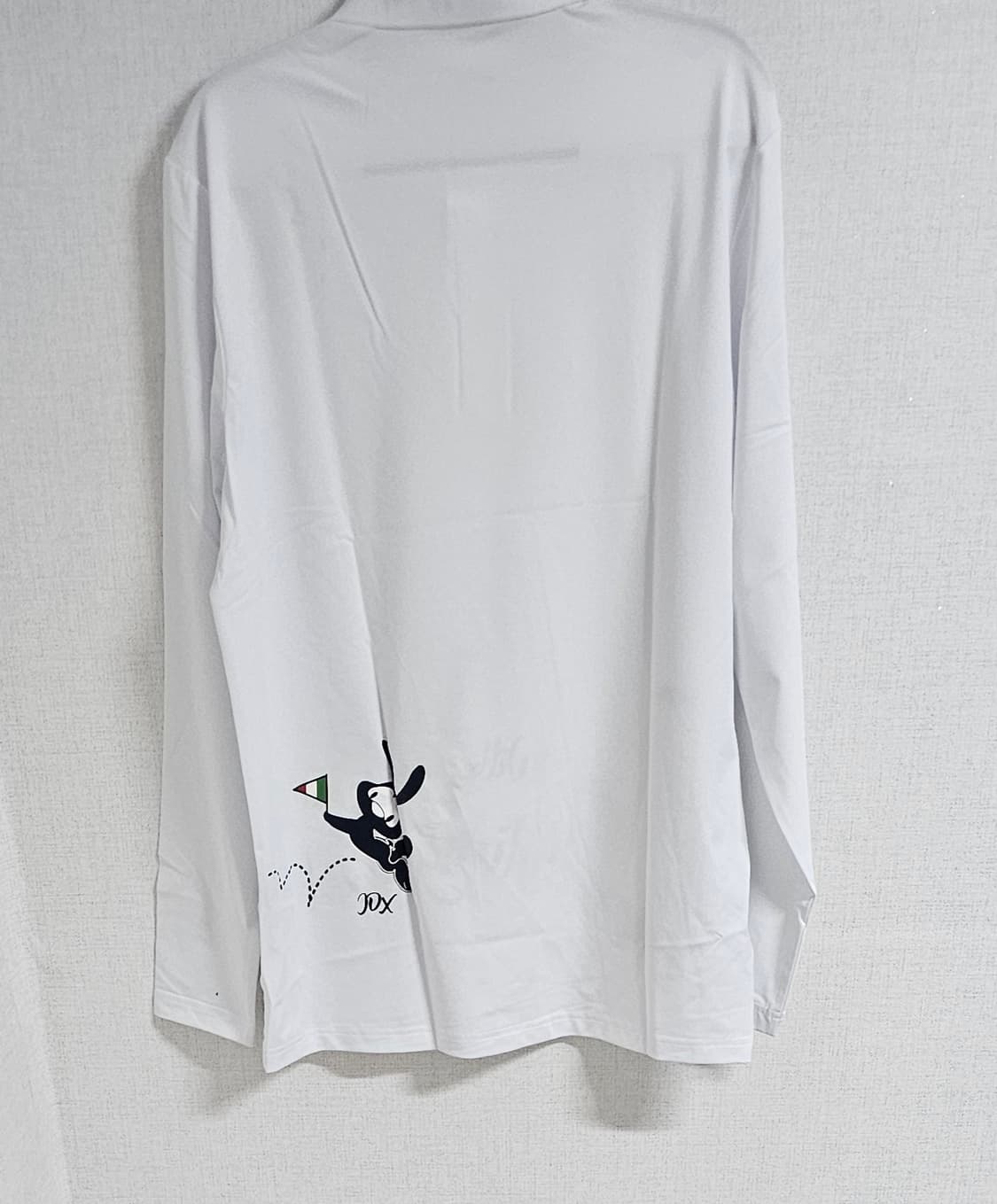 JXD 골프남성폴로긴팔티흰색L새상품미사용 상품이미지2