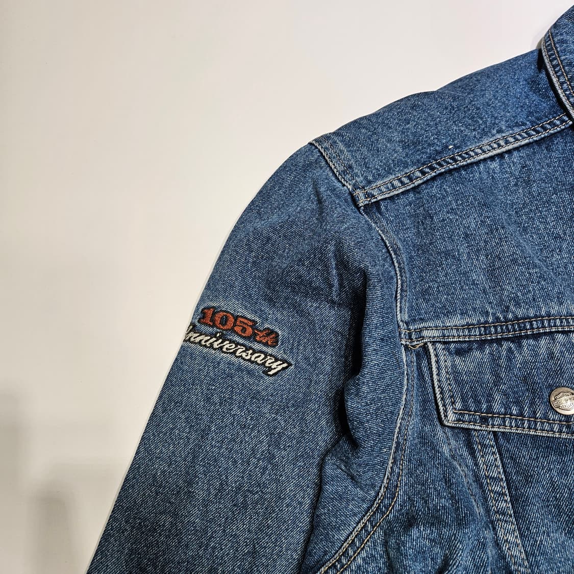 할리데이비슨 105주년 데님 자켓[3XL] 상품이미지5