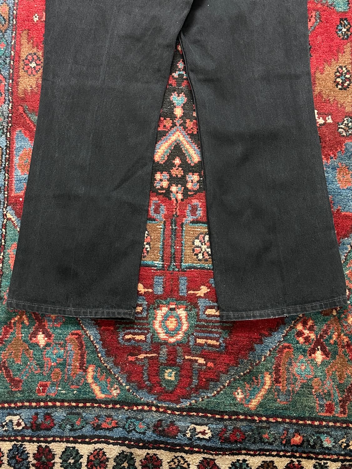 90's USA Made 리바이스 517 블랙 부츠컷 플레어진 상품이미지8