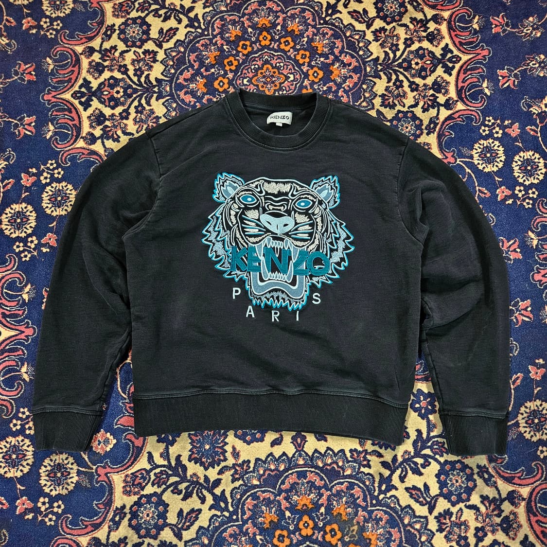 (매장택) 겐조(KENZO) 20ss 시그니쳐 빅 자수 맨투맨 L 상품이미지1