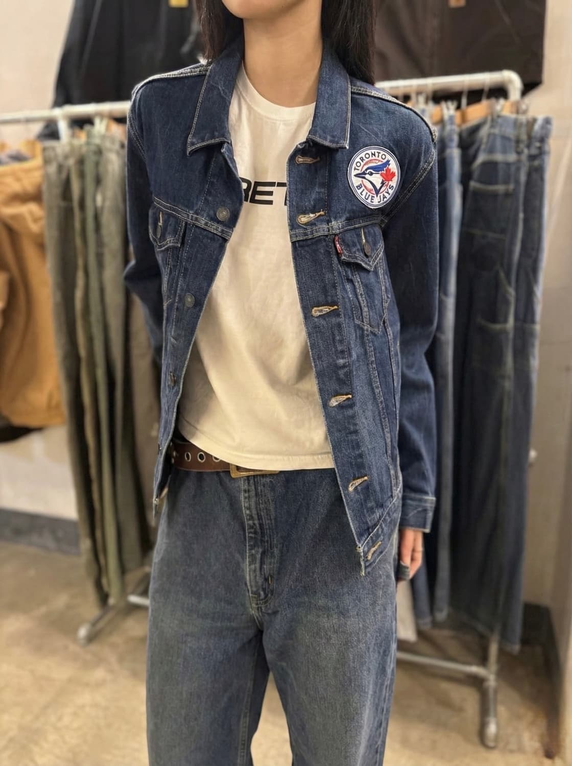 리바이스 트러커 데님 청자켓 Levi's Limited Edition M 상품이미지1