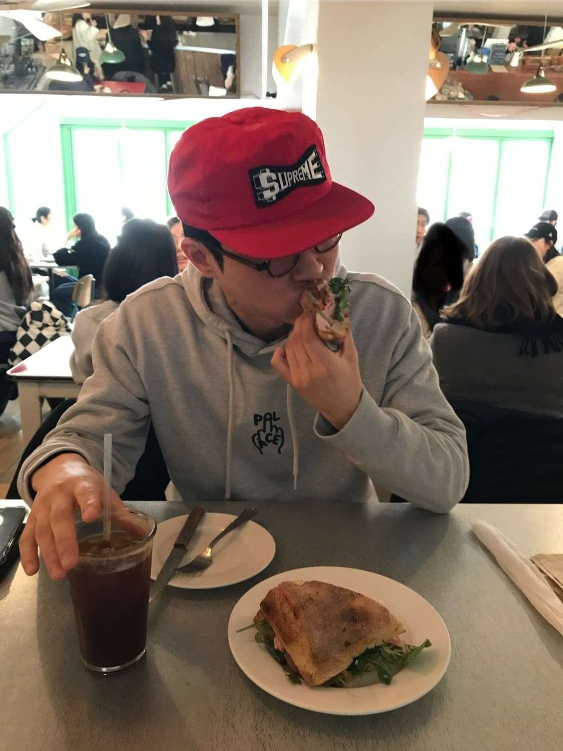 슈프림 skew 나일론 캠프캡 상품이미지4