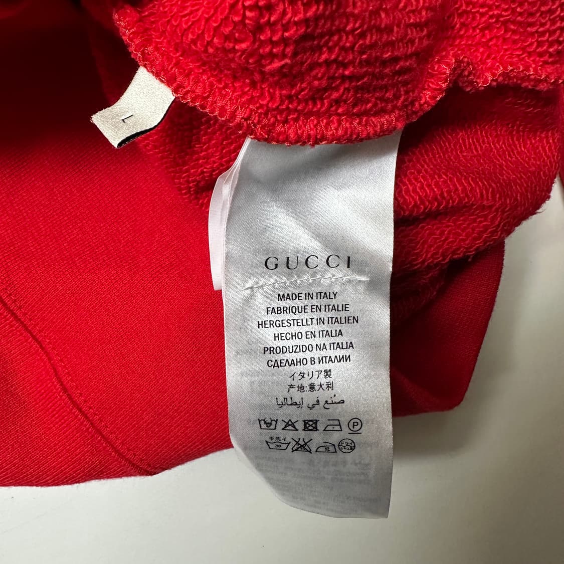 구찌 블라인드 포 러브 재팬 익스클루시브 맨투맨 상품이미지5