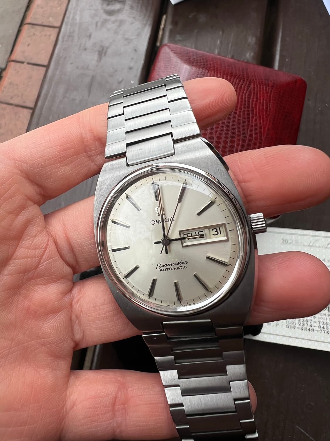 오메가 씨마스터 빈티지 고구마 방씨네 아빠시계 상품이미지7