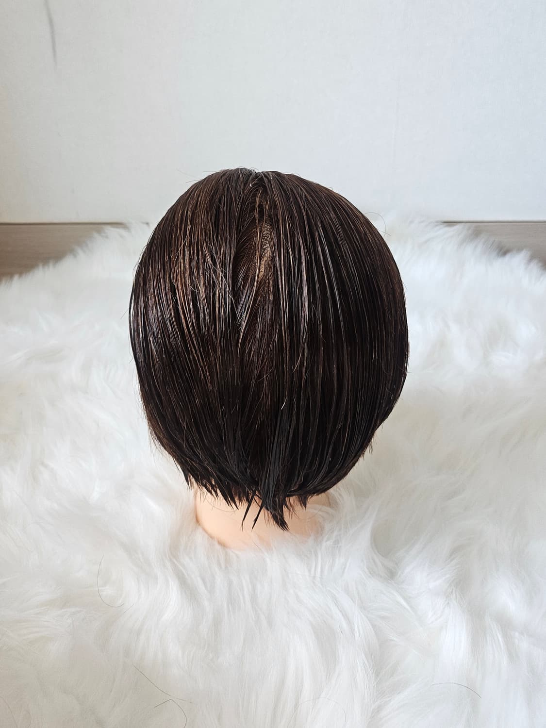 미용 커트 연습용 통가발 3개 / 앞머리 길이 있음(20cm) 상품이미지9