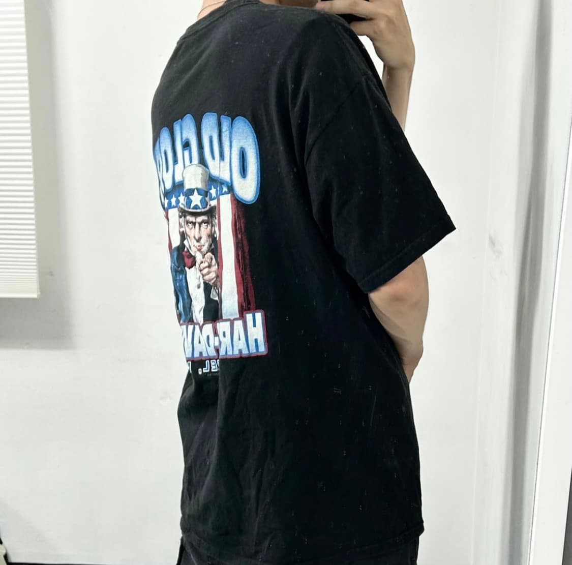 할리데이비슨 올드 글로리 울프 반팔 티셔츠 상품이미지3