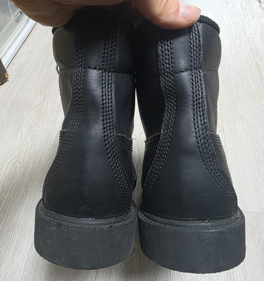 팀버랜드 6인치 워터프루프 블랙부츠(265) 상품이미지7