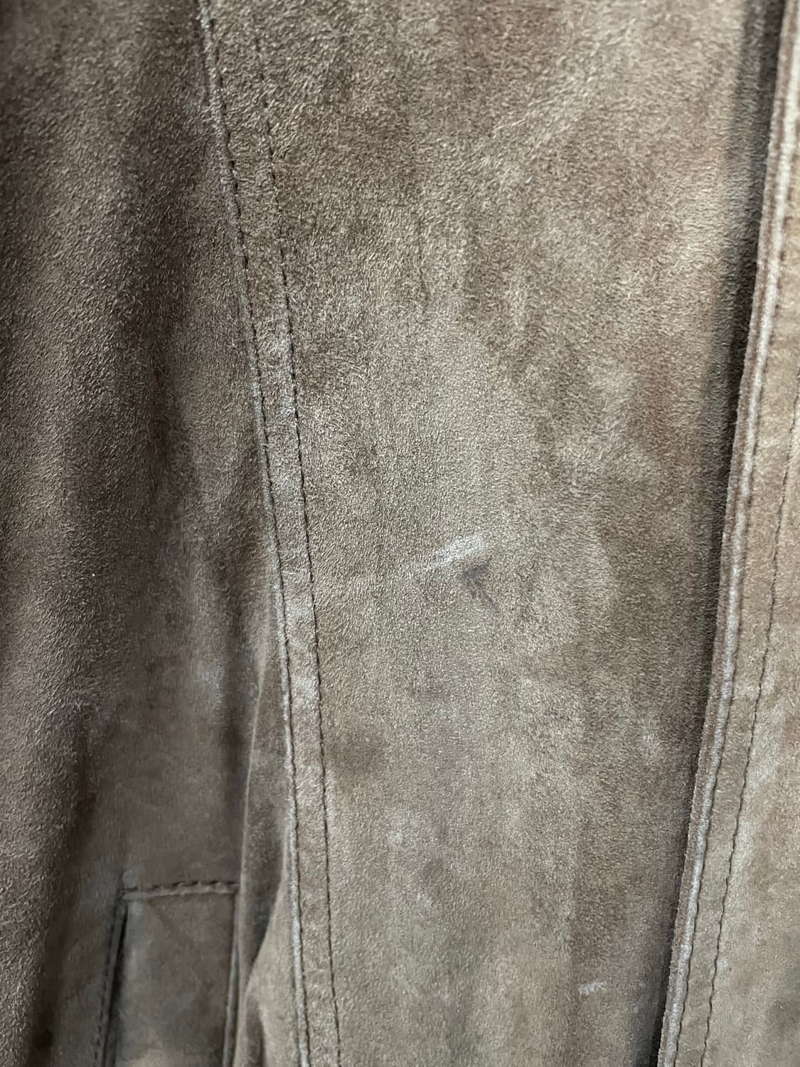 빈티지 브라운 스웨이드 봄버 자켓 H1282 상품이미지7