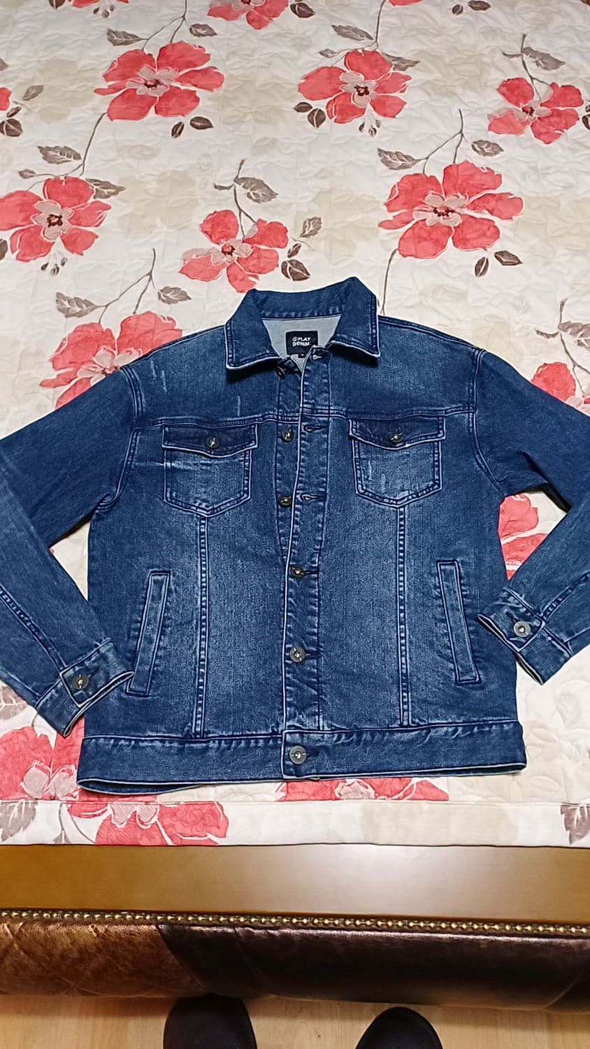 TBJ 오버핏청자켓 95 가슴57 기장66 상품이미지1