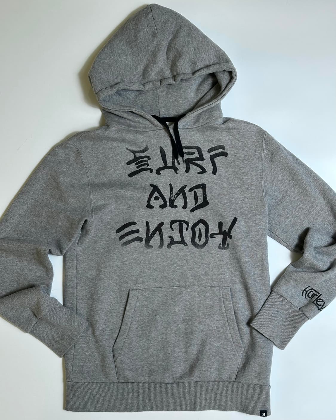 그레이 노트 그래픽 후디 상품이미지10