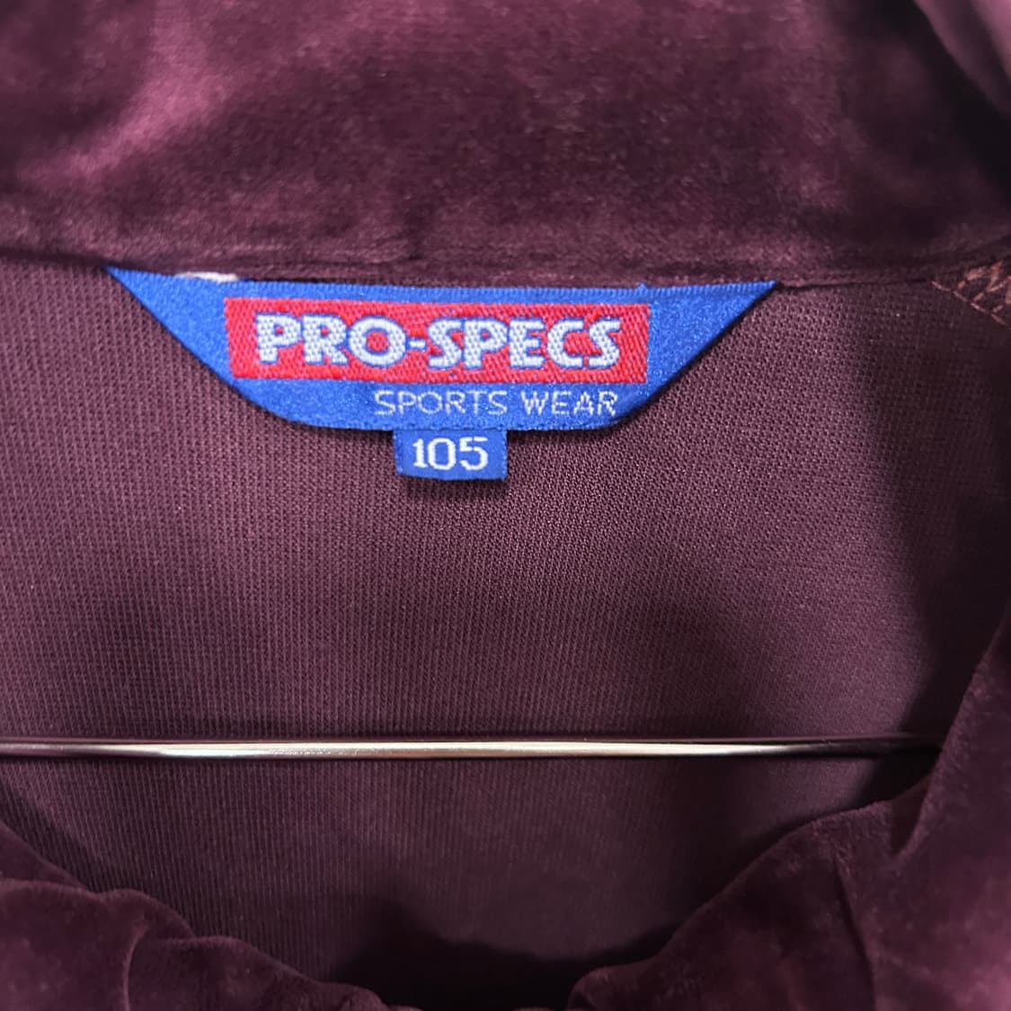 프로스펙스 올드스쿨 패턴 래글런 벨벳 져지 상품이미지3