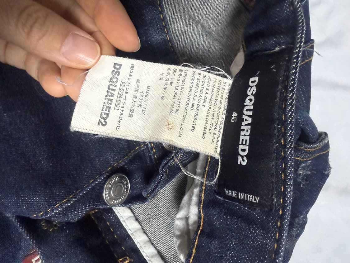 DSQUARED2 Painted Denim 46 상품이미지5