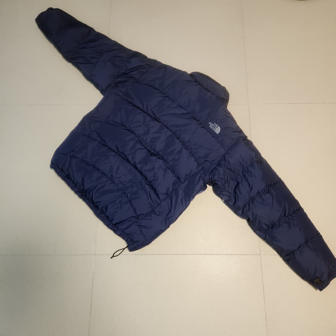 노스페이스 구스다운 네이비 패딩 상품이미지3