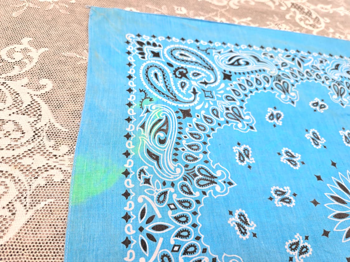 90s 하바행크 페이즐리 반다나 (made in usa) 상품이미지3