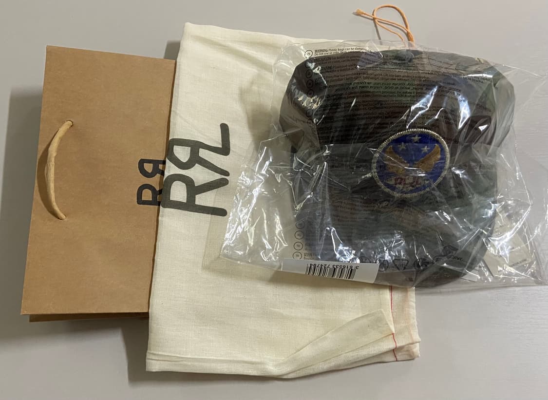 rrl 더블알엘 볼캡 윙로고 윙패치 모자 카모 상품이미지3