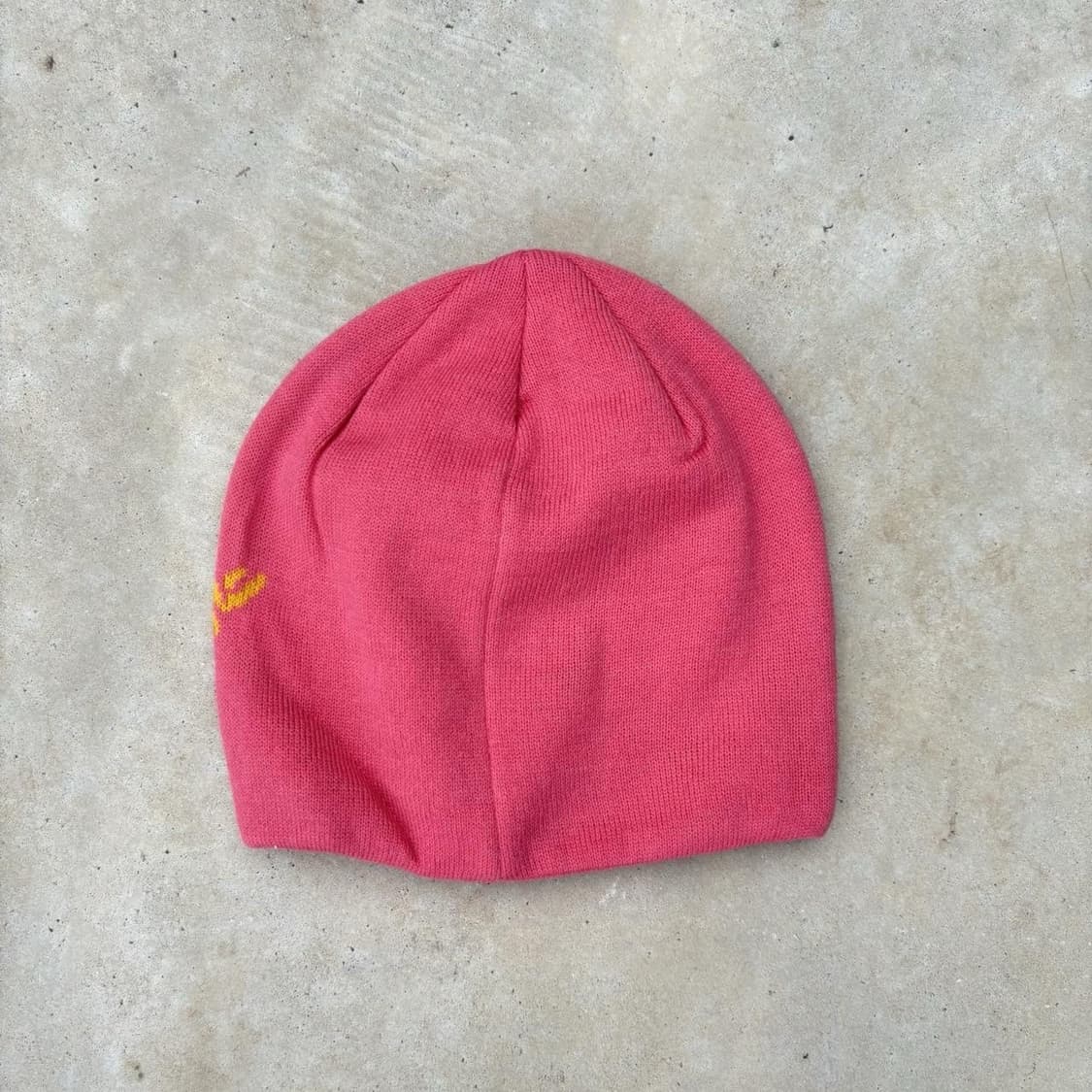 아크테릭스 로고 니트 비니 핑크/옐로우 상품이미지3