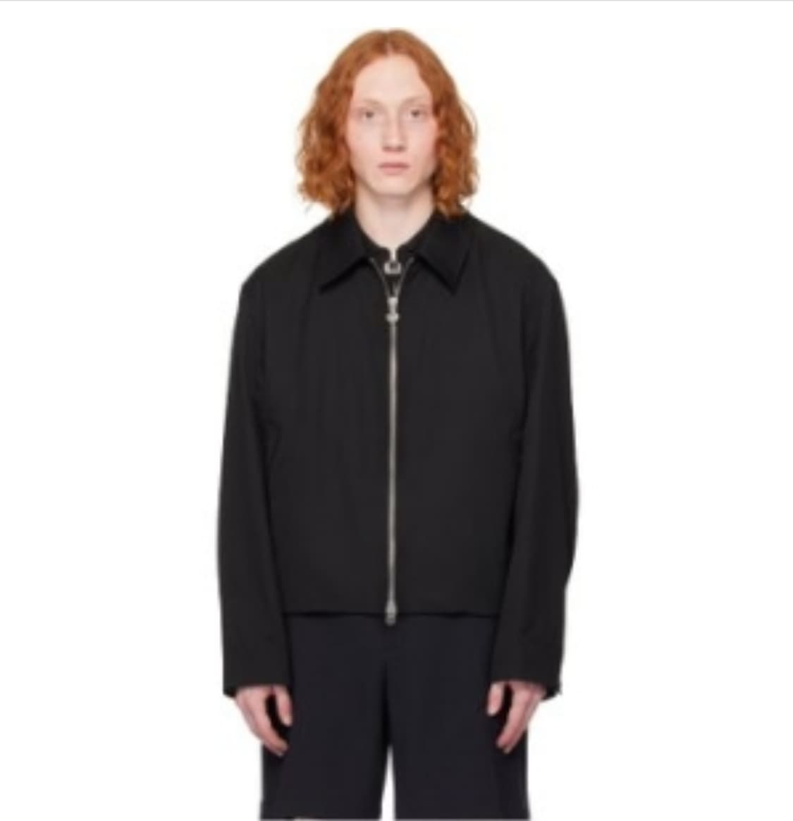 24fw 솔리드 옴므 블랙 울 자켓 50 판매합니다. 상품이미지4