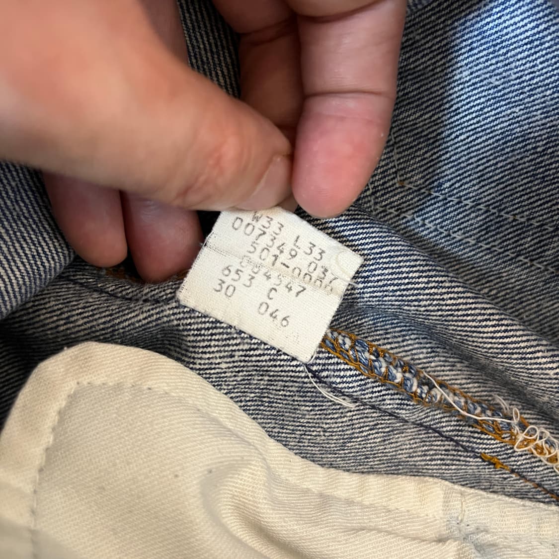 80s USA 리바이스501xx [31/표기33] 상품이미지6