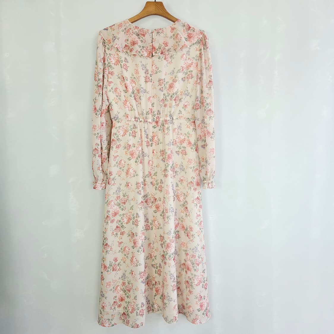 [ROEM] 로엠 플라워 쉬폰 롱원피스 여성 S 상품이미지2