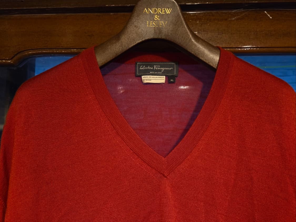 살바토레 페라가모 메리노울 니트 상품이미지7