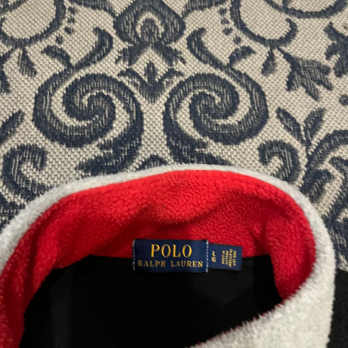 L 폴로 반집업 플리스/W2391 상품이미지4