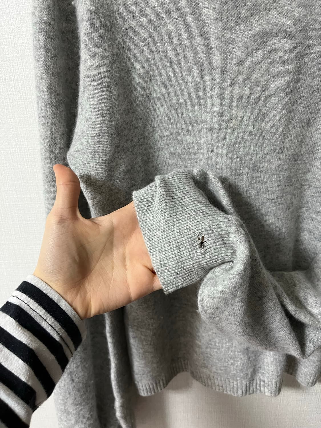 빈티지 히메갸루 울 앙고라 실크 가디건  상품이미지3