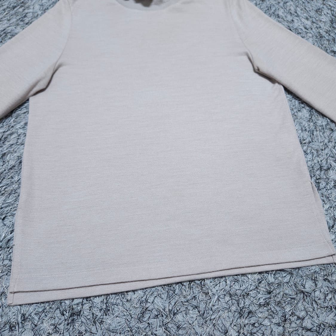 SJSJ) 85(free) 소매 넥 셔링니트(레이온,폴리) / 왕눈이샵 상품이미지5