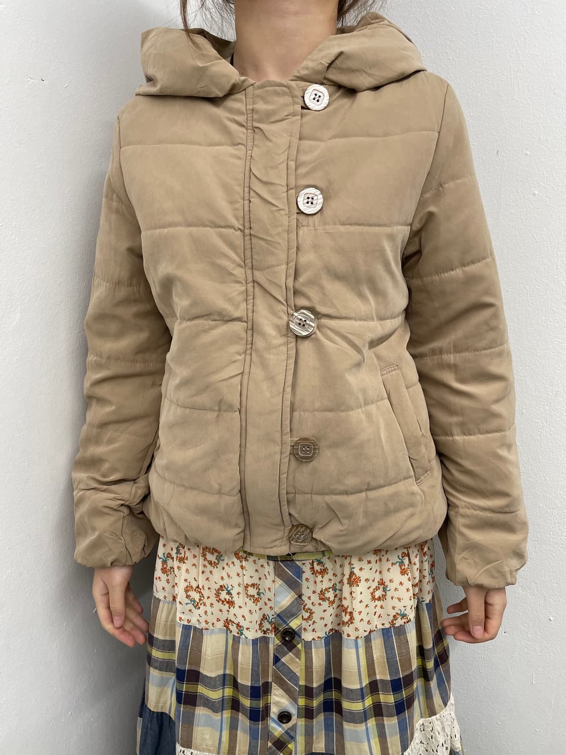 코지 브라운 마시멜로 패딩 상품이미지2