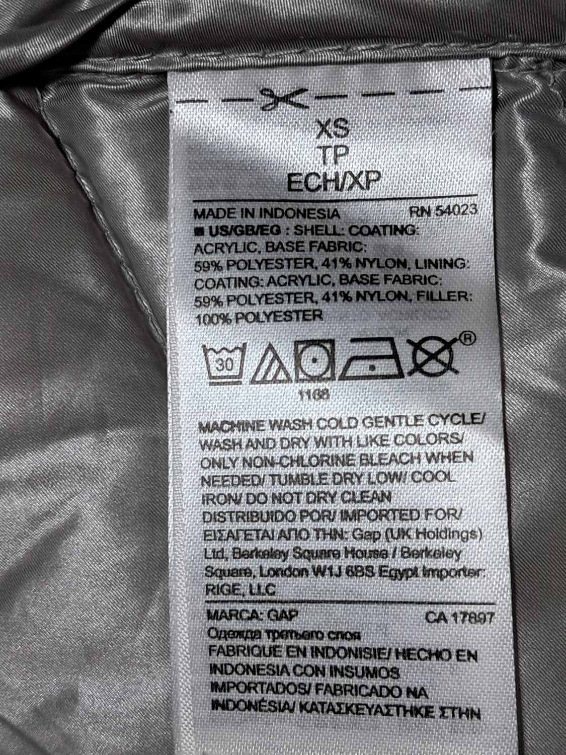 GAP 갭 여성 경량패딩 S 상품이미지9