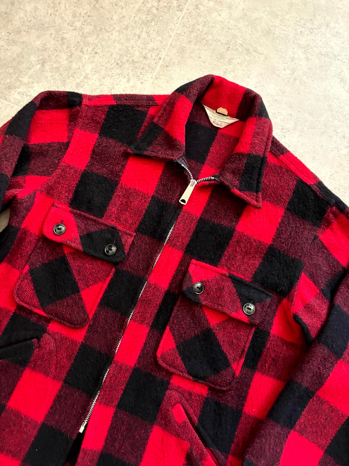 60's Penney’s Foremost 울 헌팅 자켓 100 상품이미지2