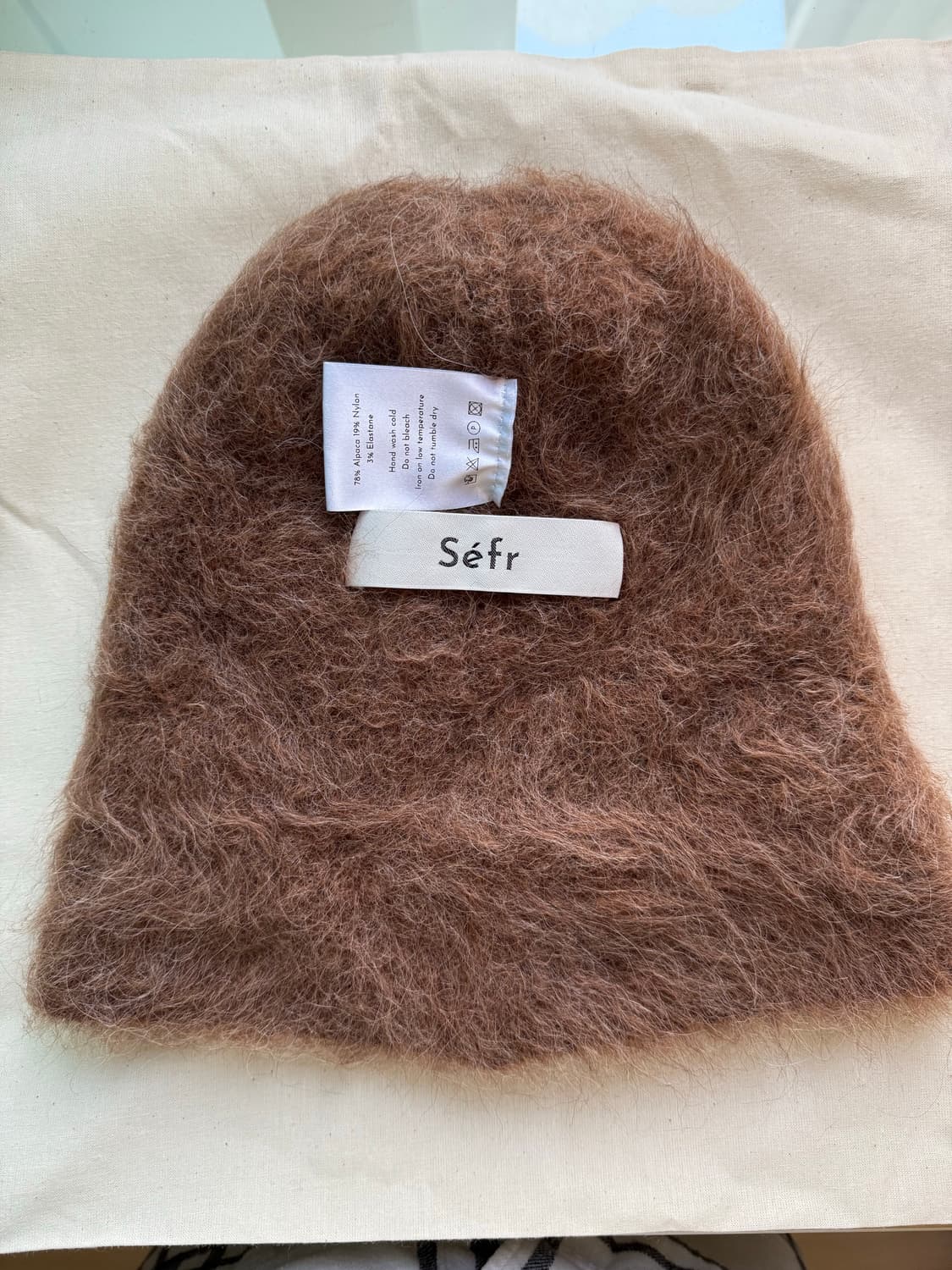 Séfr Fuzzy Beanie Alpaca 알파카 비니 상품이미지3