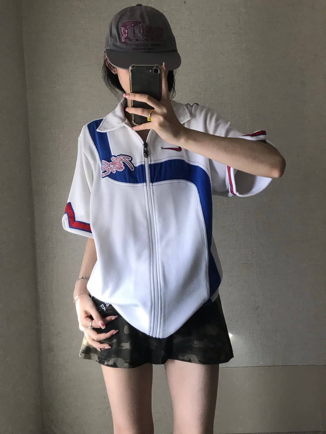 나이키 올드스쿨 오버핏 반팔 져지 상품이미지2