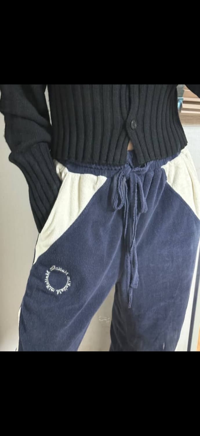 마뗑킴 테리소재 트레이닝 바지 상품이미지1