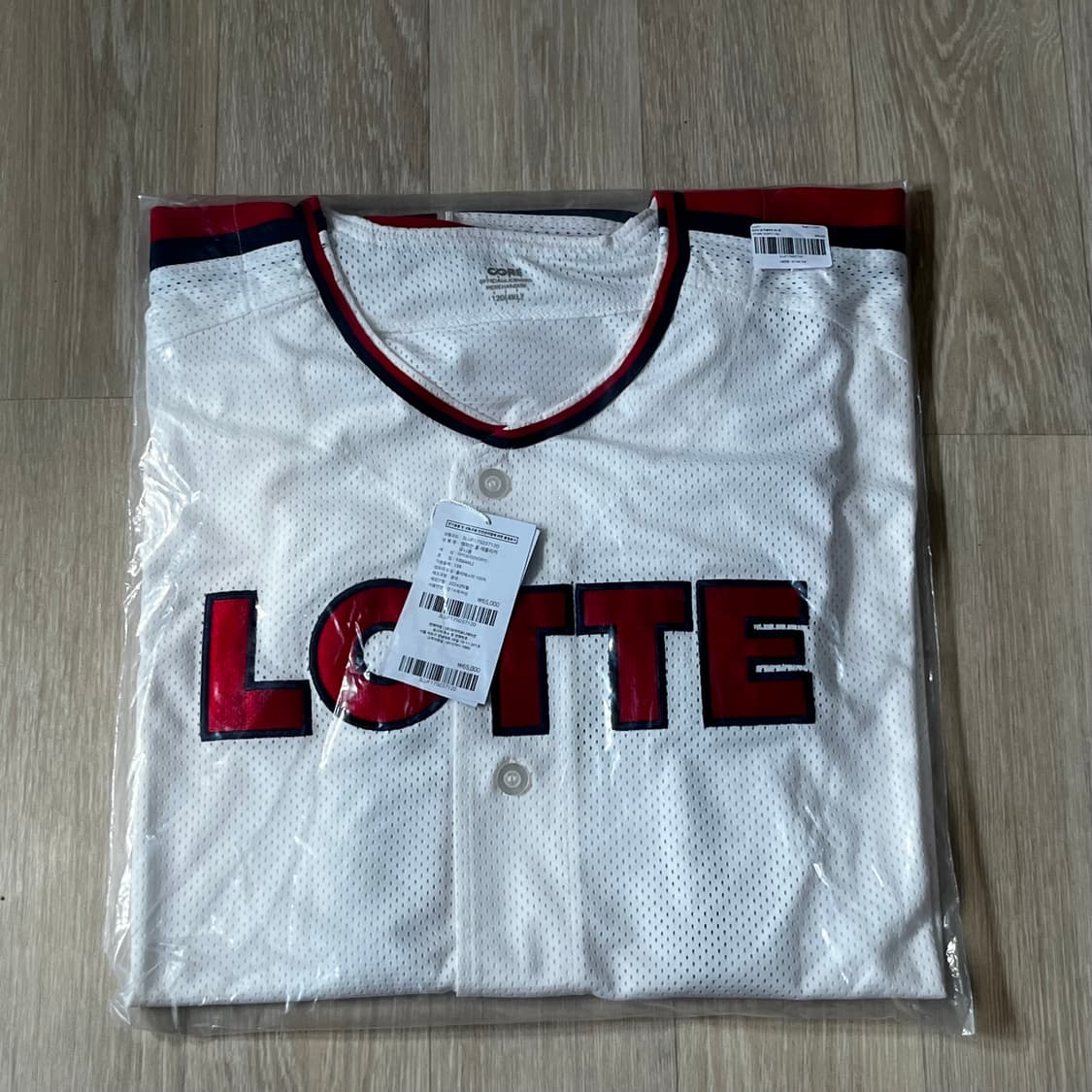 (4XL / 120) 새상품 롯데 자이언츠 레플리카 챔피언 홈 져지 상품이미지1