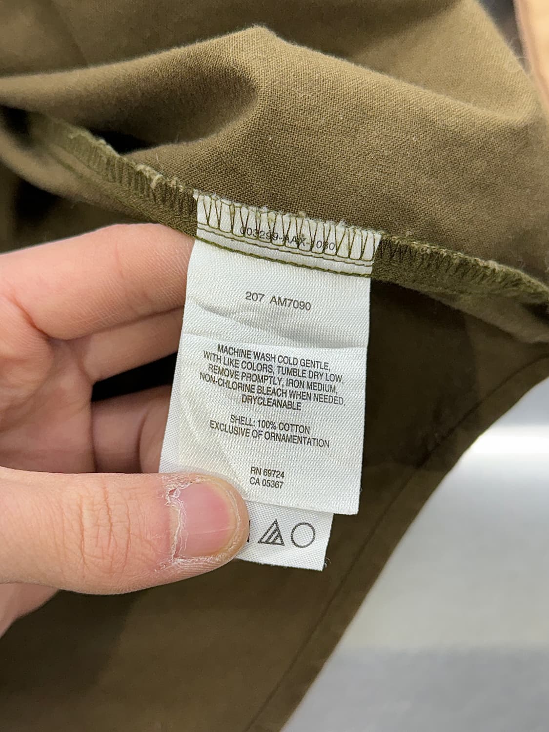 컬럼비아 카키 믹스 패치워크 헌팅 셔츠 상품이미지8