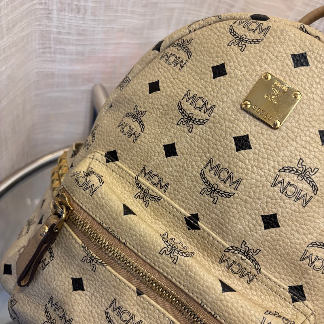 정품 MCM 비세토스 스타크 백팩       상품이미지6