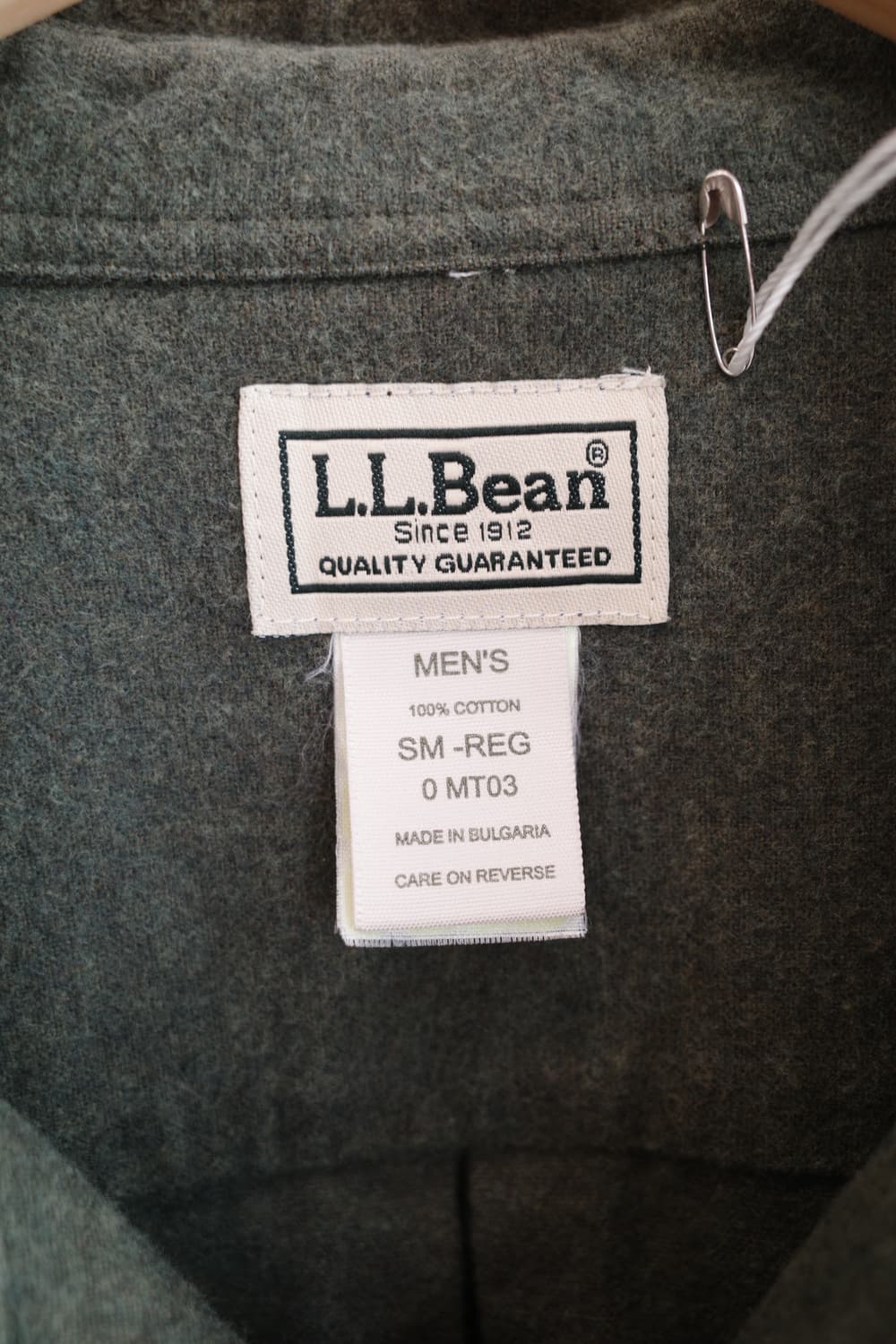 L.L.Bean 엘엘빈 빈티지 플란넬 투포켓 셔츠 상품이미지3