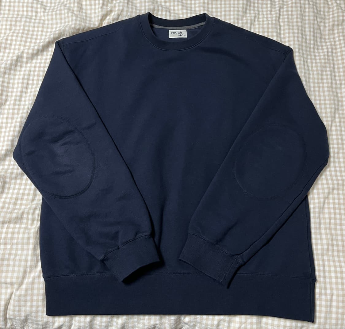 러프사이드 오버사이즈 스웻셔츠 네이비 4사이즈 상품이미지1