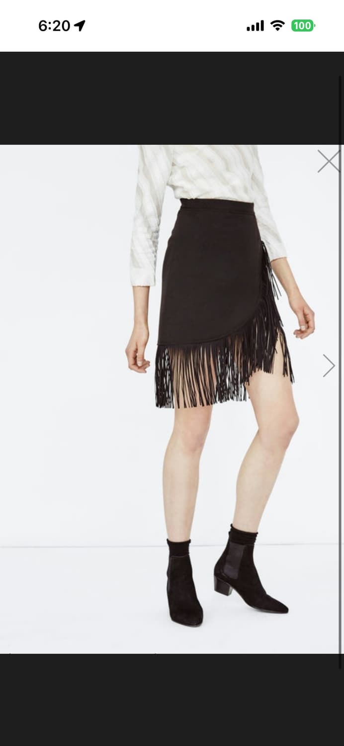 Maje 마쥬 프린지 스커트 상품이미지1