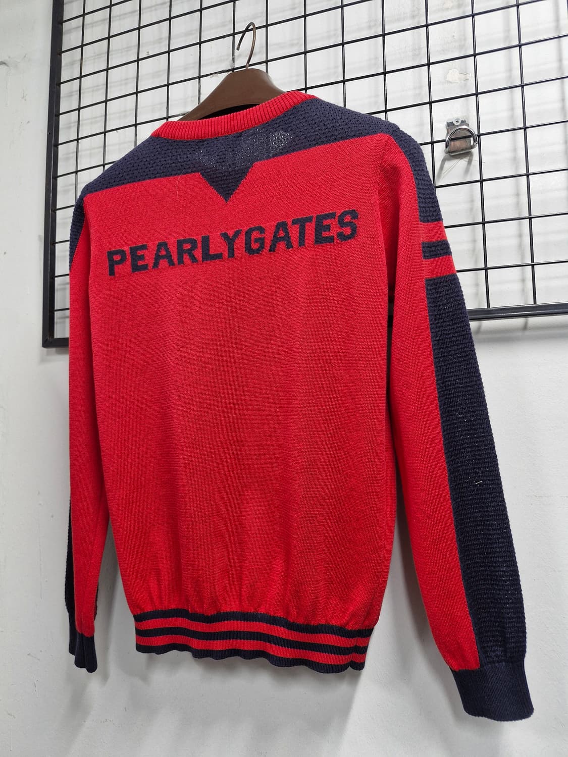 95M/66 파리게이츠 여성 니트 레드. 상품이미지8