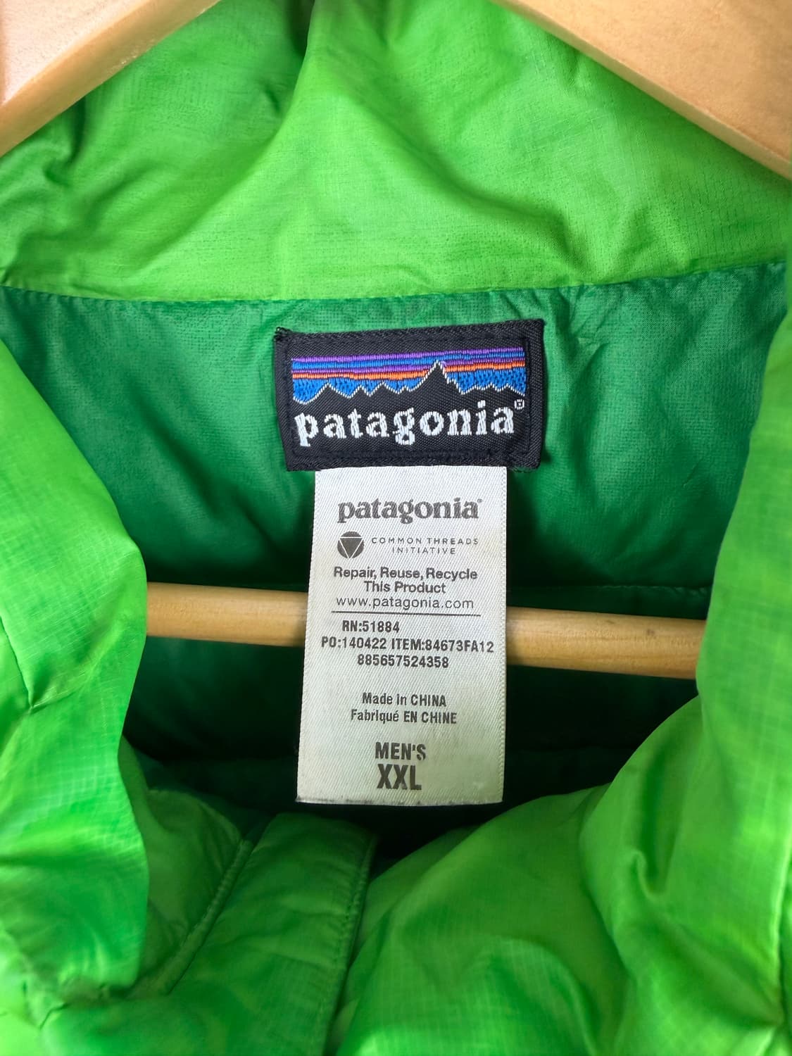 Patagonia]파타고니아 경량패딩 개코그린 XXL 상품이미지3