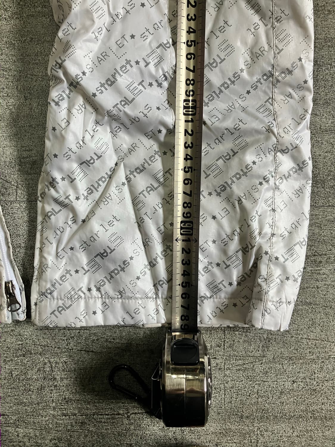 일본빈티지 Jcb 핀터깔y2k 히메갸루 스타패딩팬츠 상품이미지3
