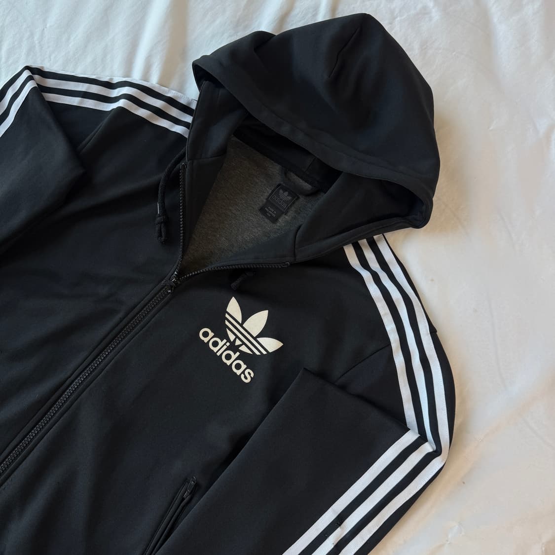 아디다스 올드스쿨 파이어버드 후드져지 XL 상품이미지3